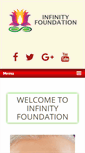 Mobile Screenshot of infinityfoundation.com