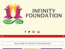 Tablet Screenshot of infinityfoundation.com