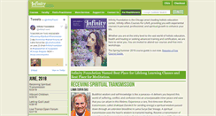 Desktop Screenshot of infinityfoundation.org
