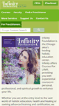 Mobile Screenshot of infinityfoundation.org